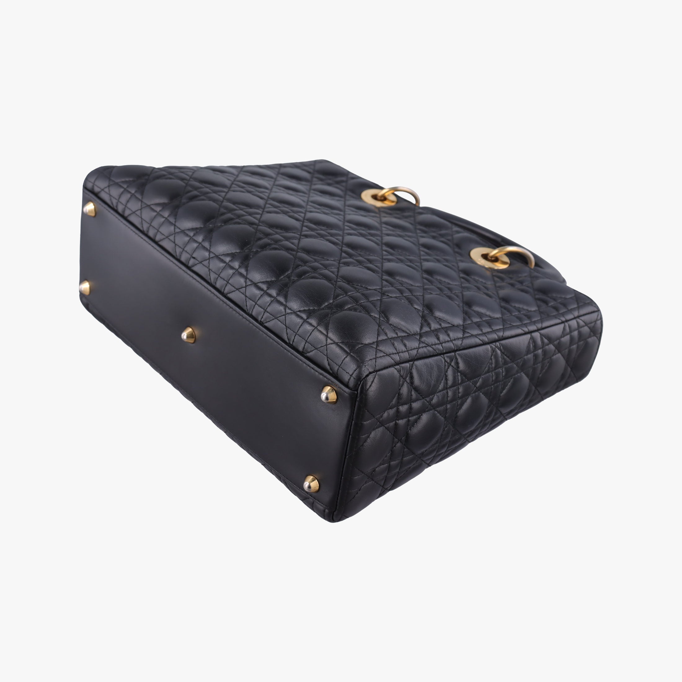 Secondhand Christian Dior Lady Dior Black lambskin  shoulderbag | stylenewstar