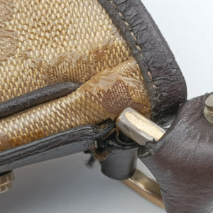 Pre-owned Gucci GG Crystal Abbey Hobo Beige PVC coated canvas×leather 268636 handbag | stylenewstar