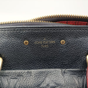 Secondhand Louis Vuitton Speedy Bandouliere 30 NM Noir Monogram Empreinte M42406 handbag | stylenewstar