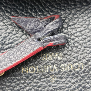 Secondhand Louis Vuitton Speedy Bandouliere 30 NM Noir Monogram Empreinte M42406 handbag | stylenewstar