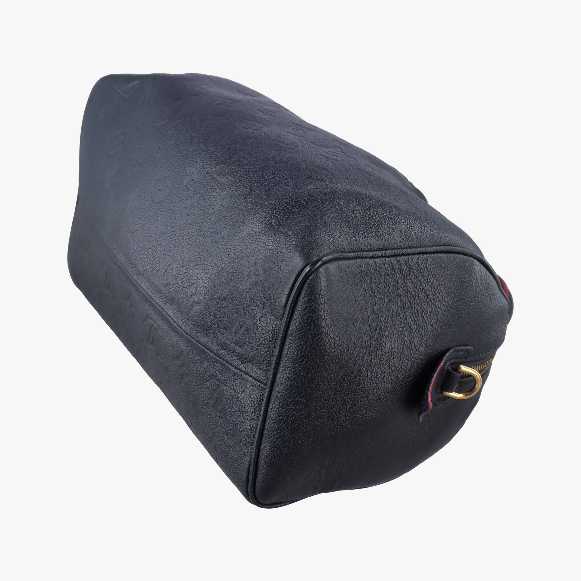 Secondhand Louis Vuitton Speedy Bandouliere 30 NM Noir Monogram Empreinte M42406 handbag | stylenewstar