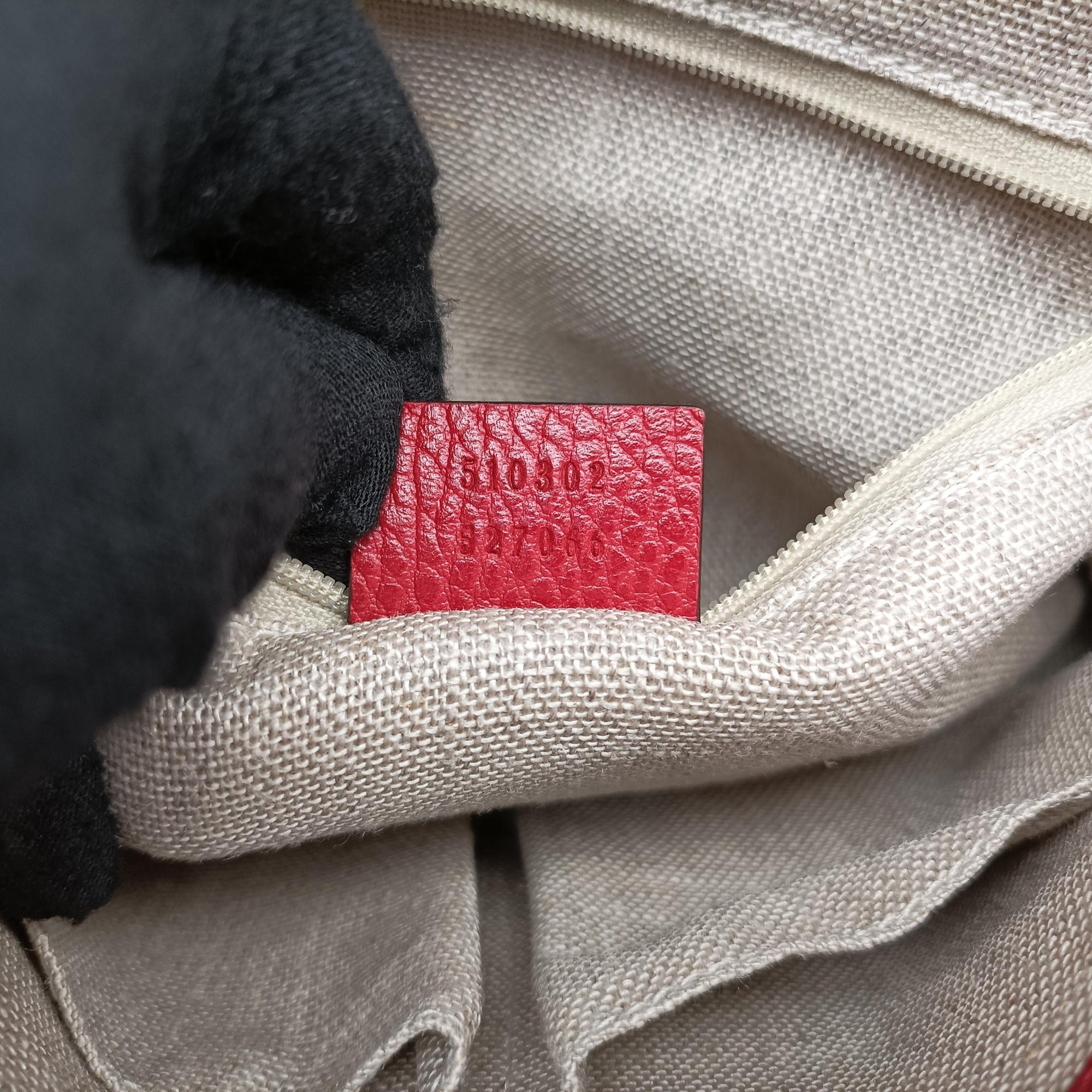Pre-owned Gucci Interlocking G Red Leather 510302 shoulderbag | stylenewstar