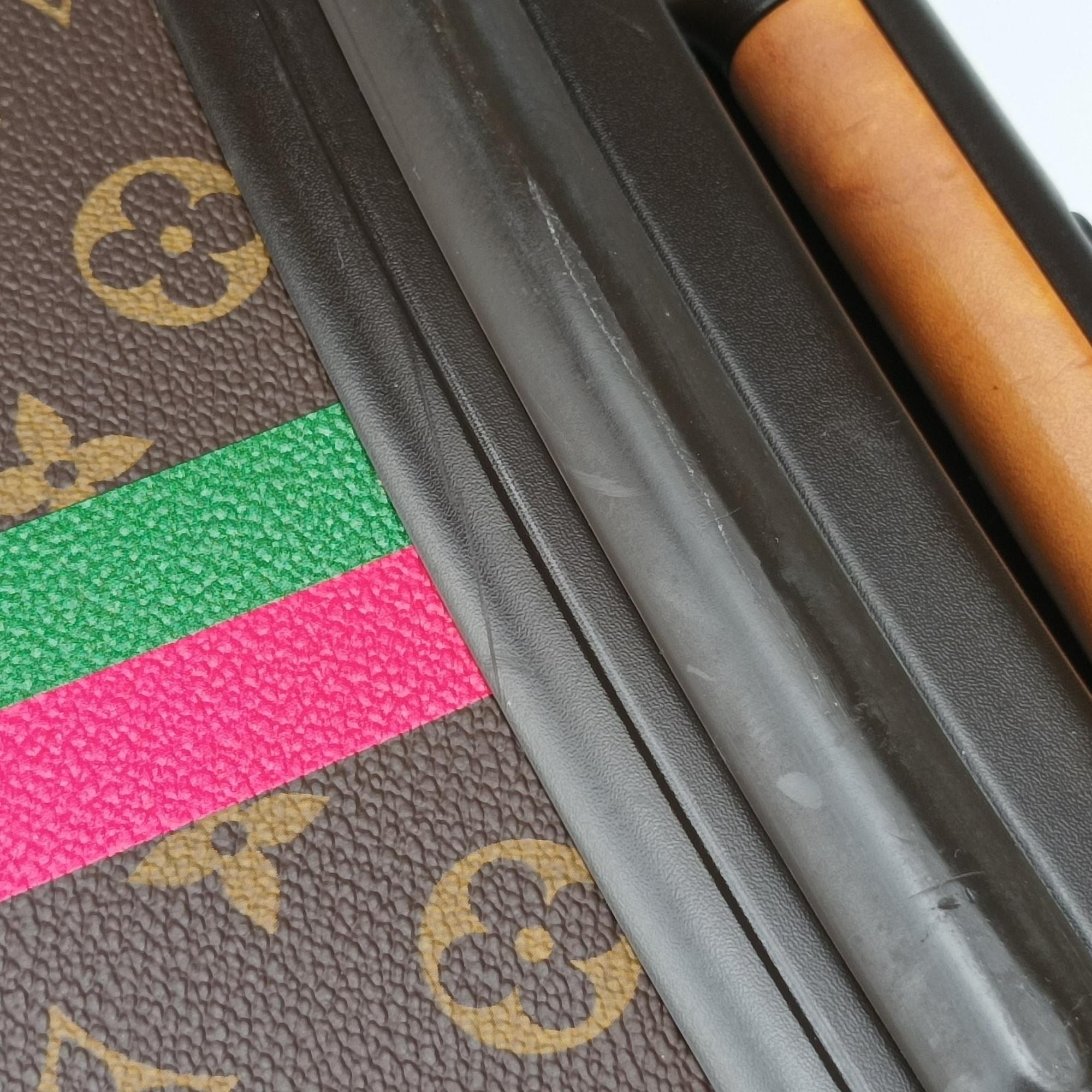 Pre-owned Louis Vuitton Pegase 50 Brown Monogram Canvas × Vachetta Leather M23251 suitcase | stylenewstar