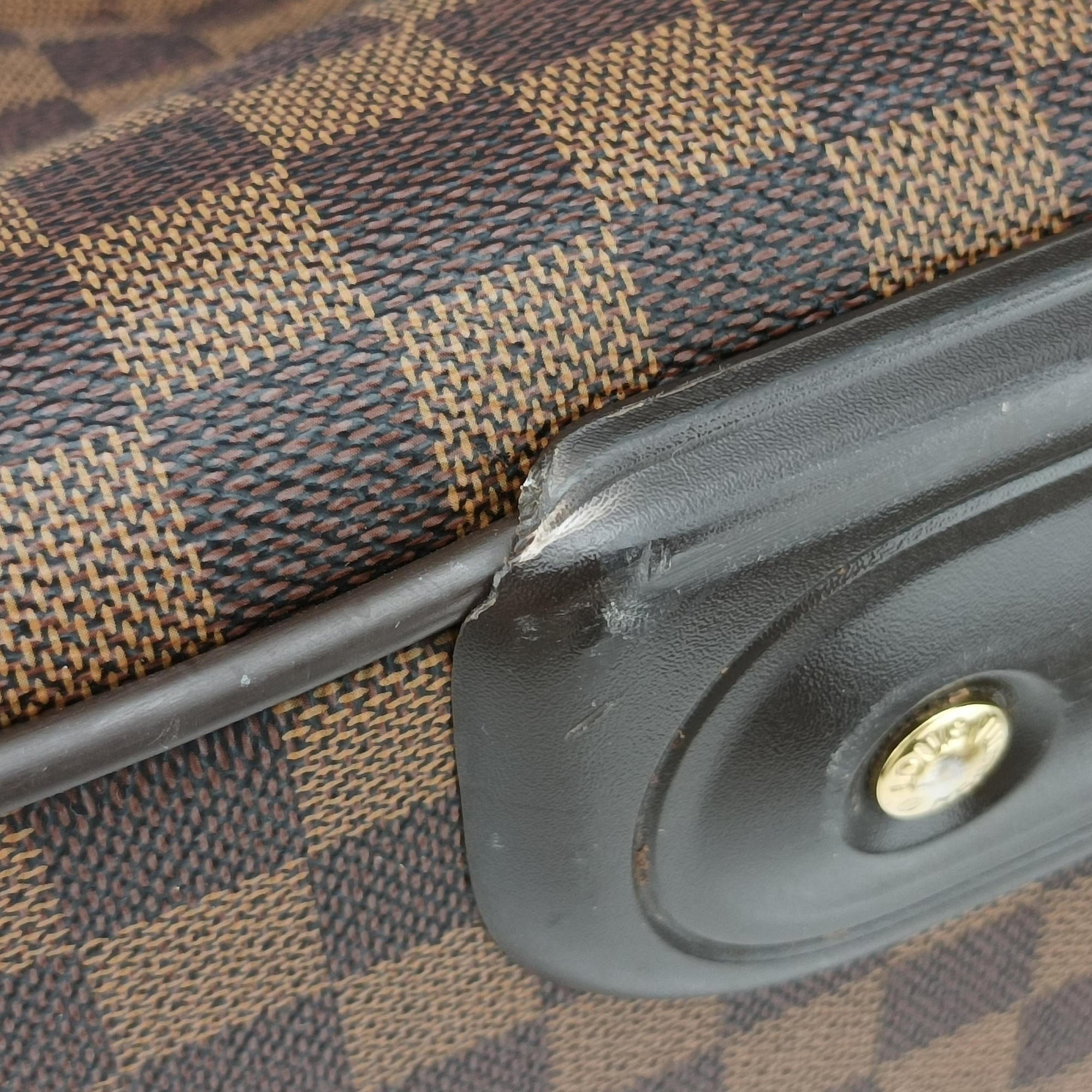 Pre-owned Louis Vuitton Eole 50 Damier Ebene Damier Canvas N23205 suitcase | stylenewstar