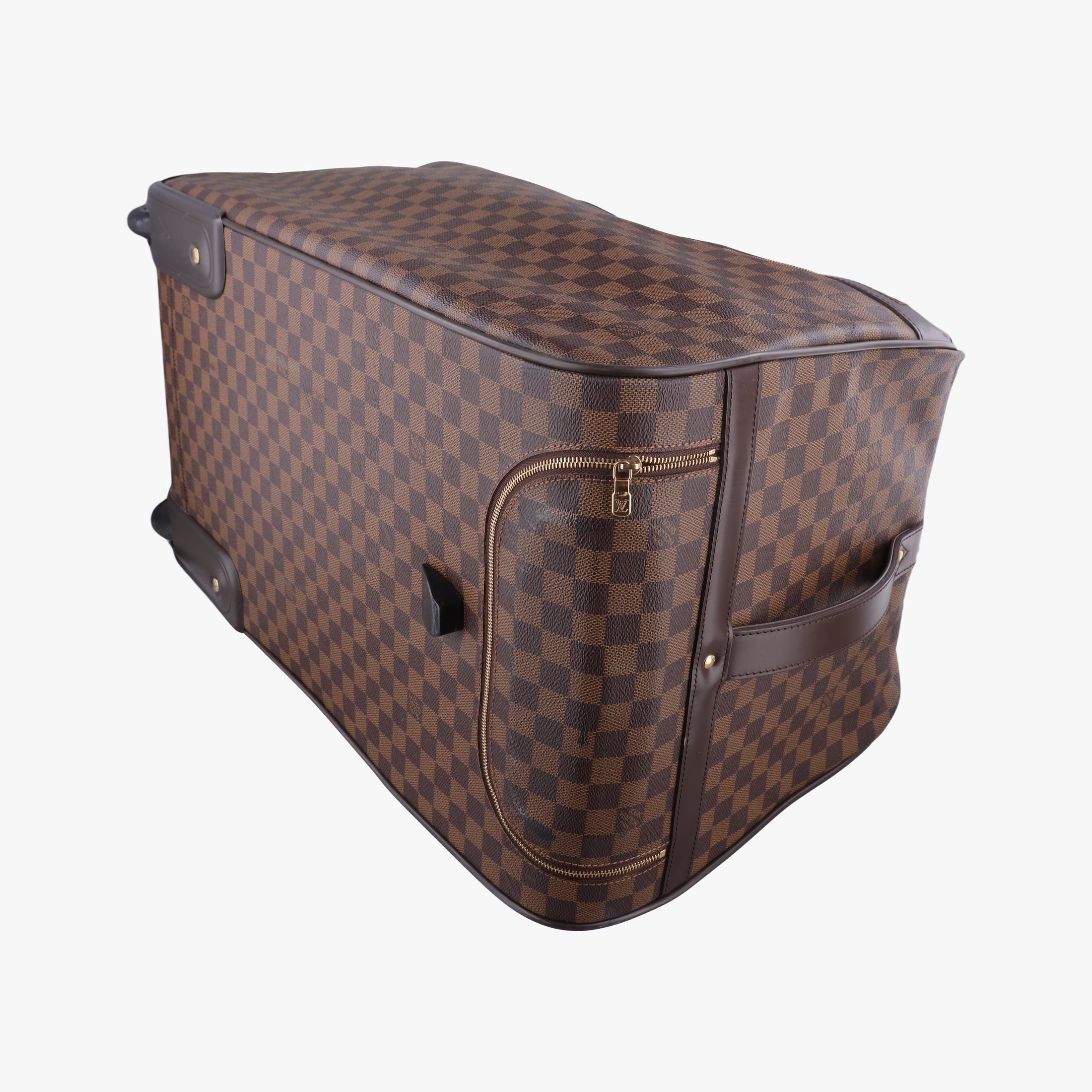 Pre-owned Louis Vuitton Eole 50 Damier Ebene Damier Canvas N23205 suitcase | stylenewstar