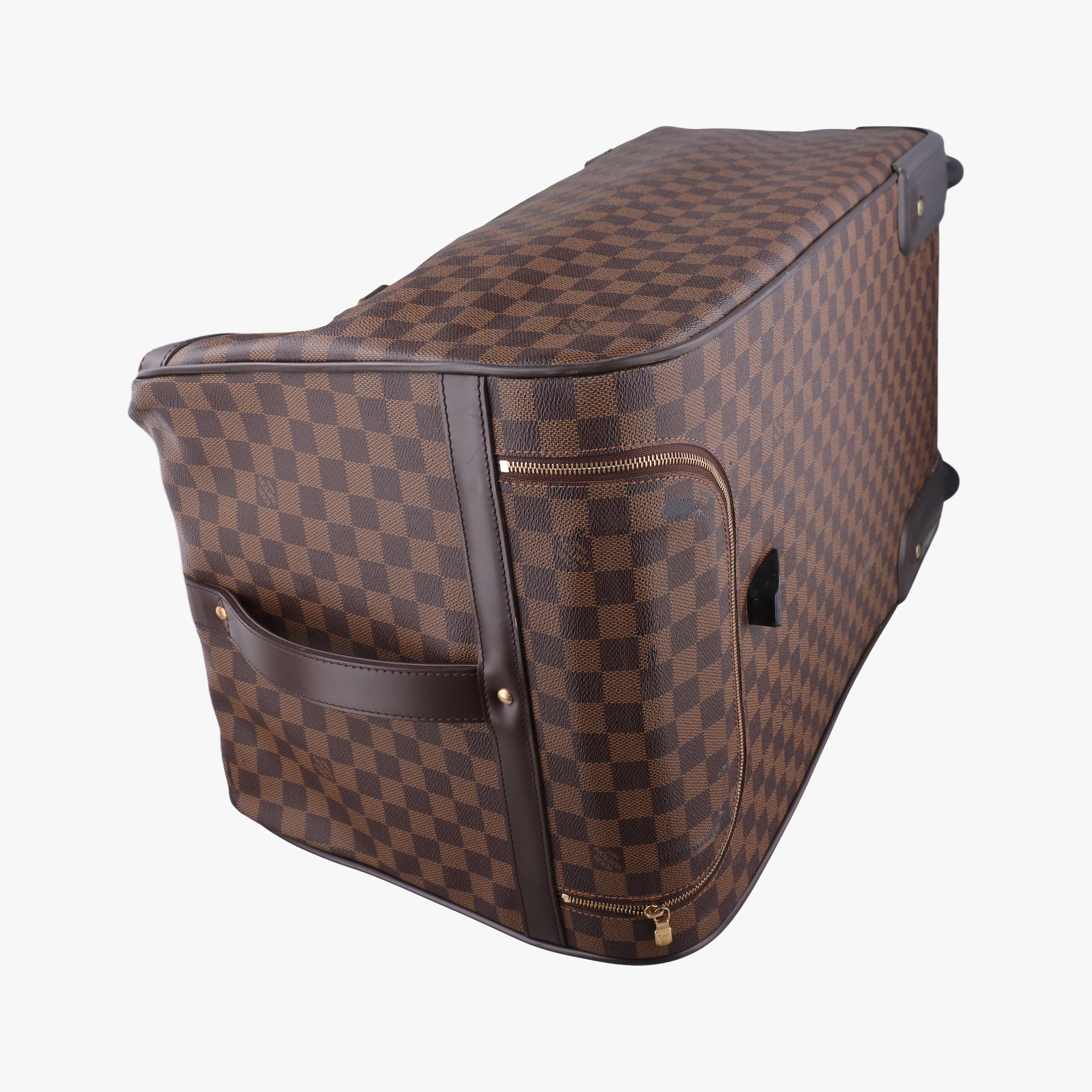 Pre-owned Louis Vuitton Eole 50 Damier Ebene Damier Canvas N23205 suitcase | stylenewstar