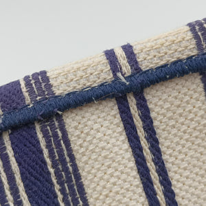 Pre-owned Christian Dior Book Tote White × Navy Jacquard  handbag | stylenewstar