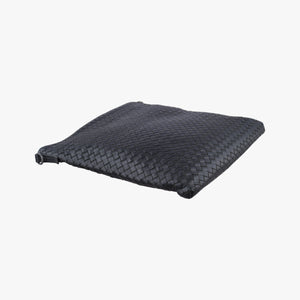 Pre-owned Bottega Veneta Intrecciato Black lambskin  shoulderbag | stylenewstar