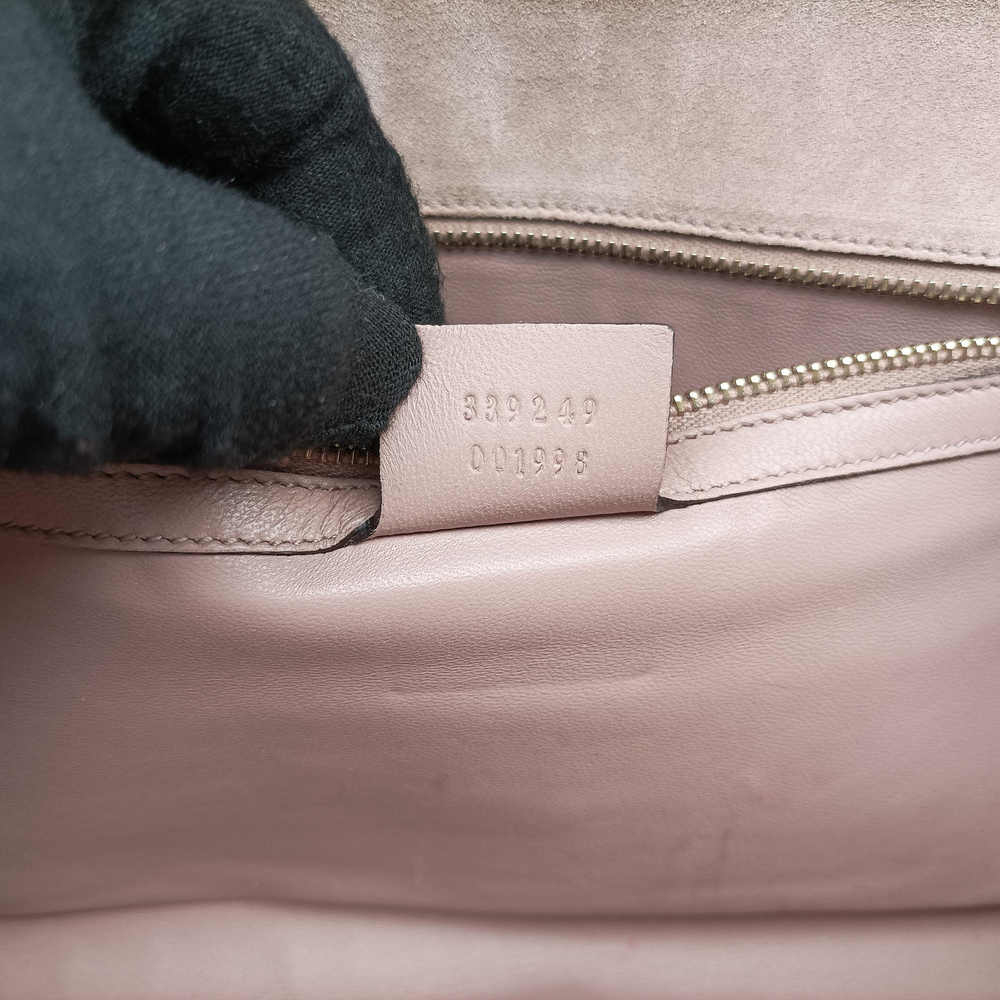 Pre-owned Gucci Microguccissima Broadway Camel Patent Leather 339249 long-wallet | stylenewstar