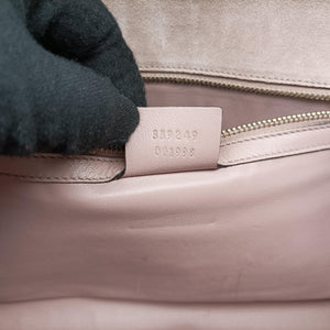 Pre-owned Gucci Microguccissima Broadway Camel Patent Leather 339249 long-wallet | stylenewstar