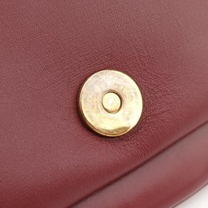 Pre-owned Gucci Arli Burgundy Leather 550129 shoulderbag | stylenewstar