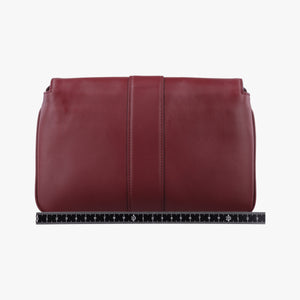 Pre-owned Gucci Arli Burgundy Leather 550129 shoulderbag | stylenewstar
