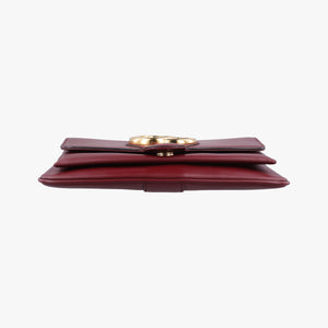 Pre-owned Gucci Arli Burgundy Leather 550129 shoulderbag | stylenewstar