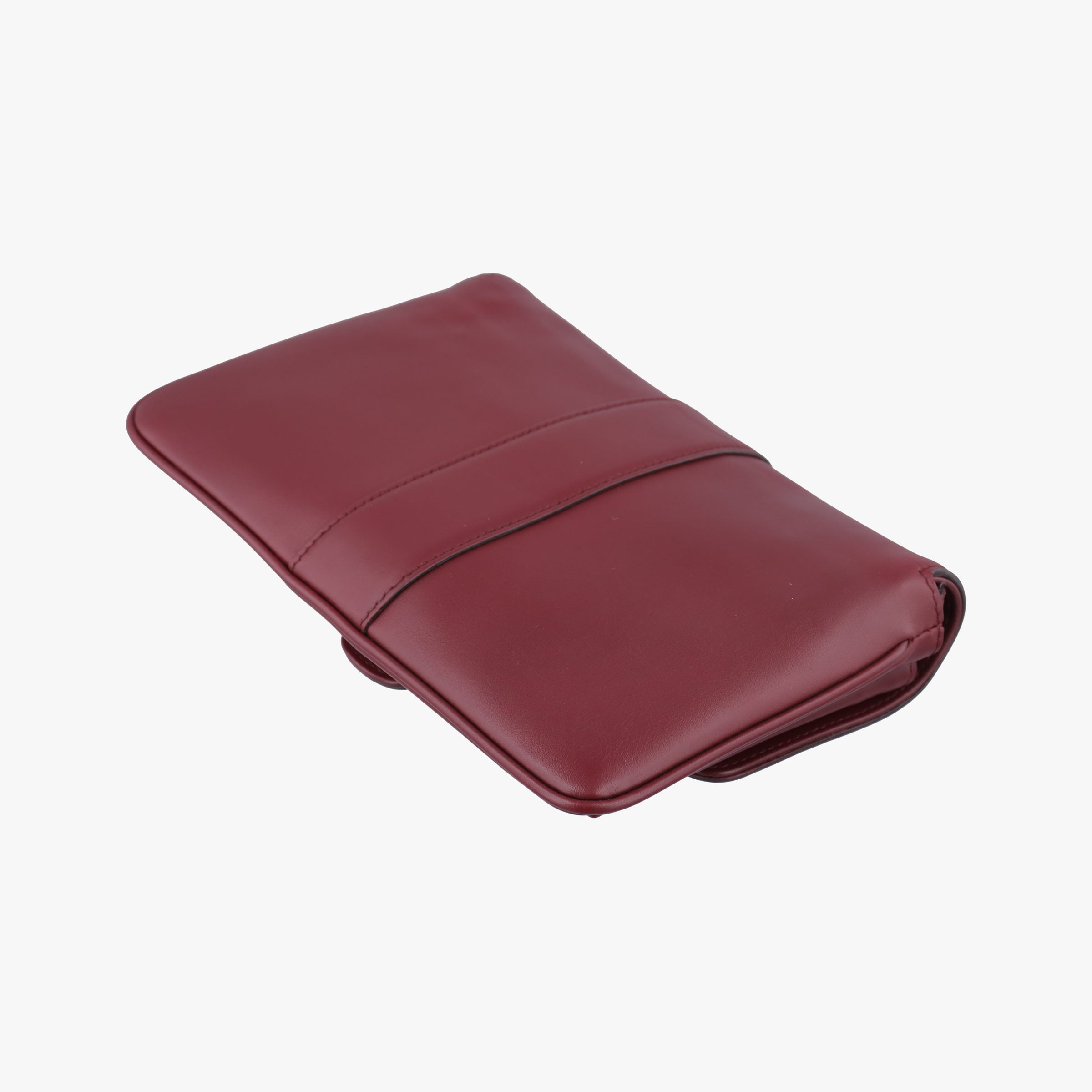 Pre-owned Gucci Arli Burgundy Leather 550129 shoulderbag | stylenewstar