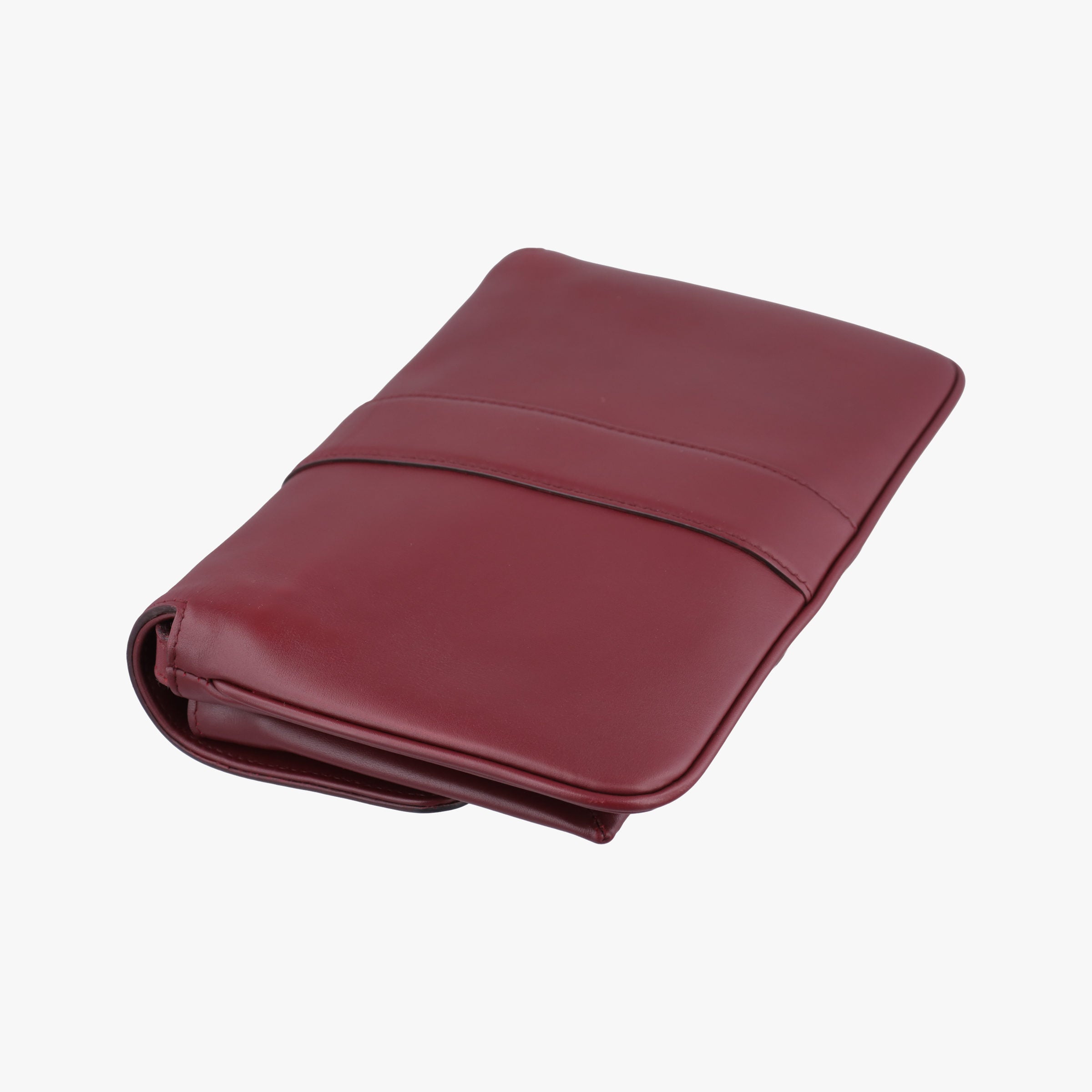 Pre-owned Gucci Arli Burgundy Leather 550129 shoulderbag | stylenewstar