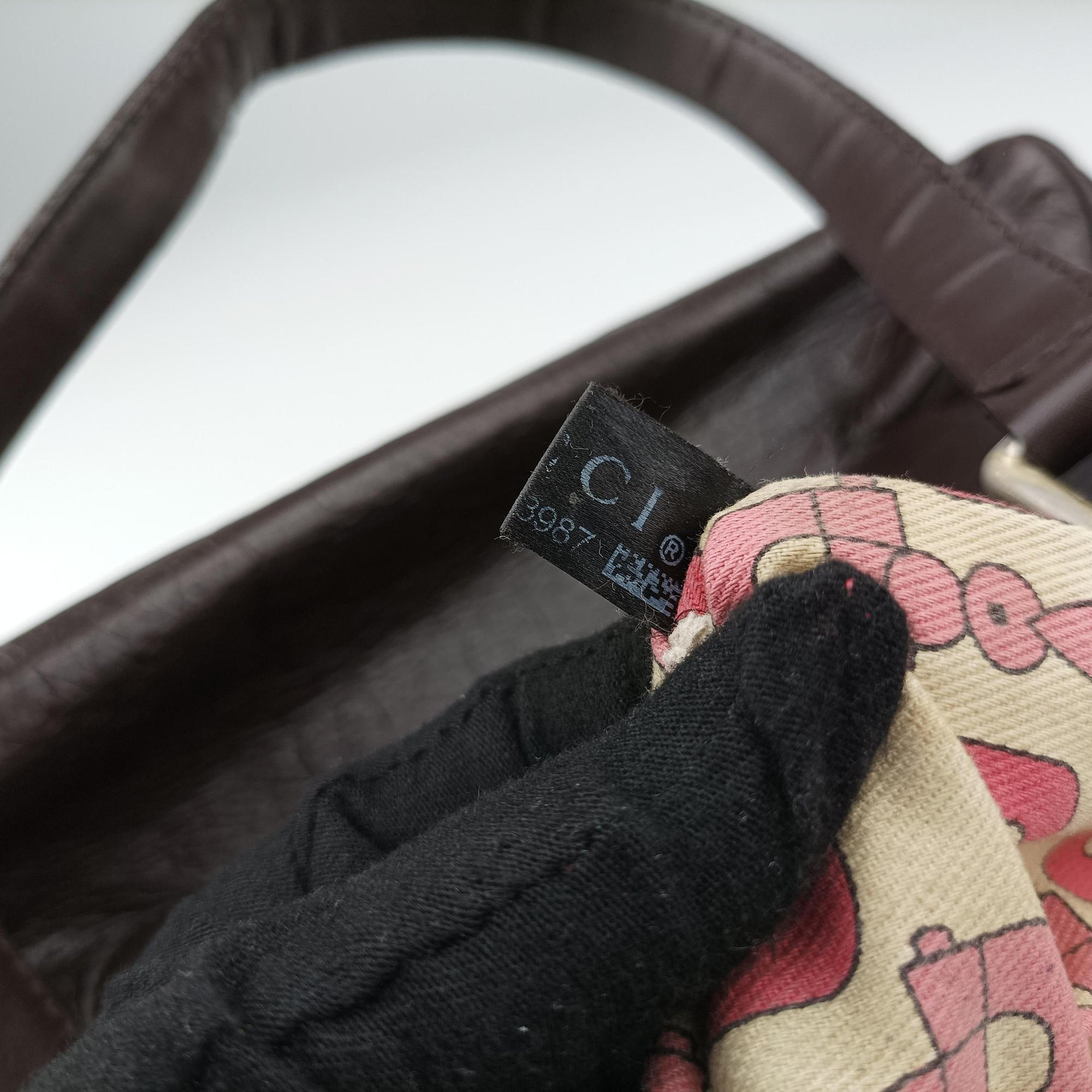 Secondhand Gucci GG Guccissima Boston Brown leather 257289 shoulderbag | stylenewstar