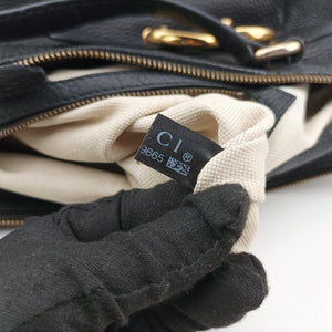 Pre-owned Gucci Ride Black Leather 269963 shoulderbag | stylenewstar