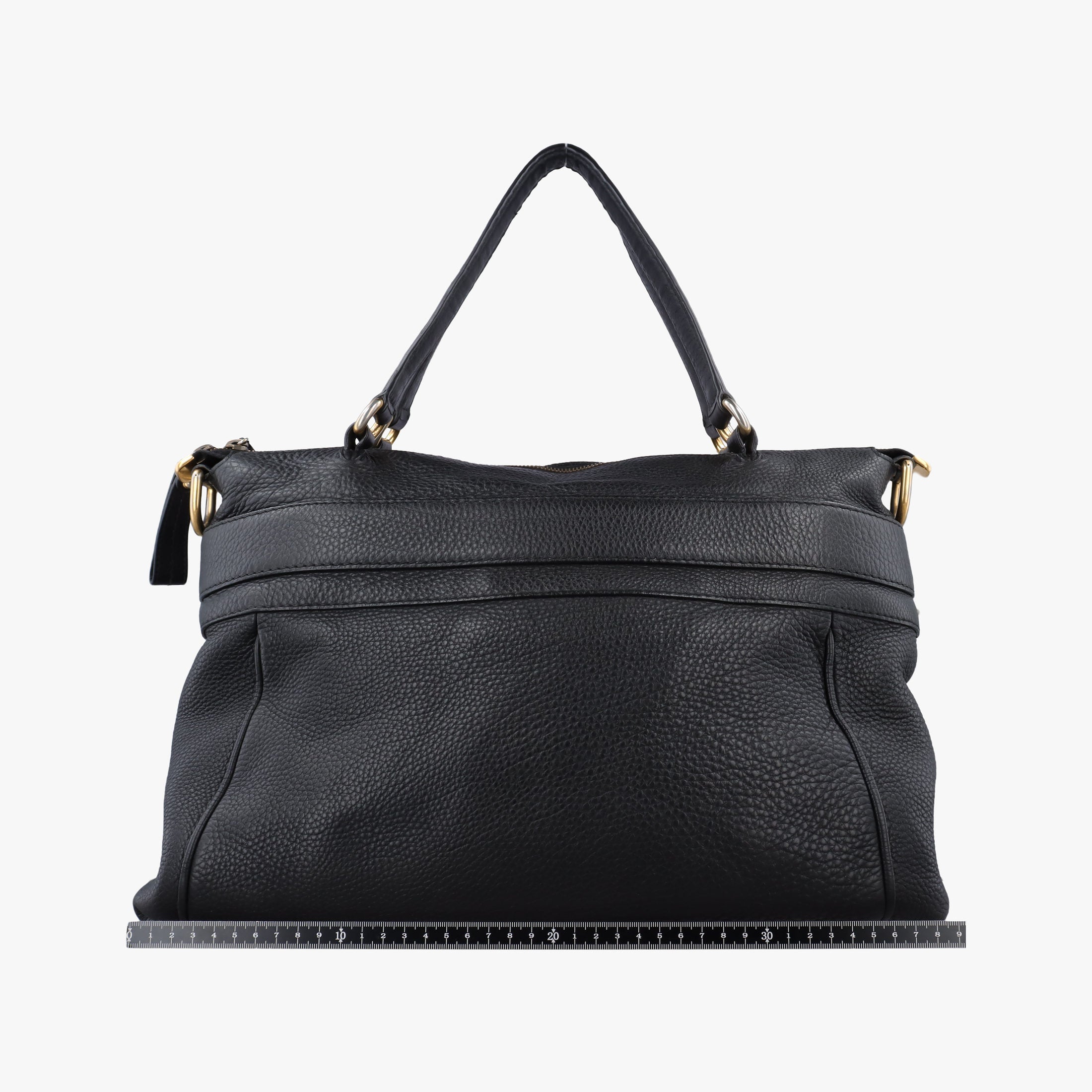 Pre-owned Gucci Ride Black Leather 269963 shoulderbag | stylenewstar
