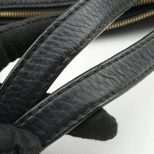 Pre-owned Gucci Ride Black Leather 269963 shoulderbag | stylenewstar