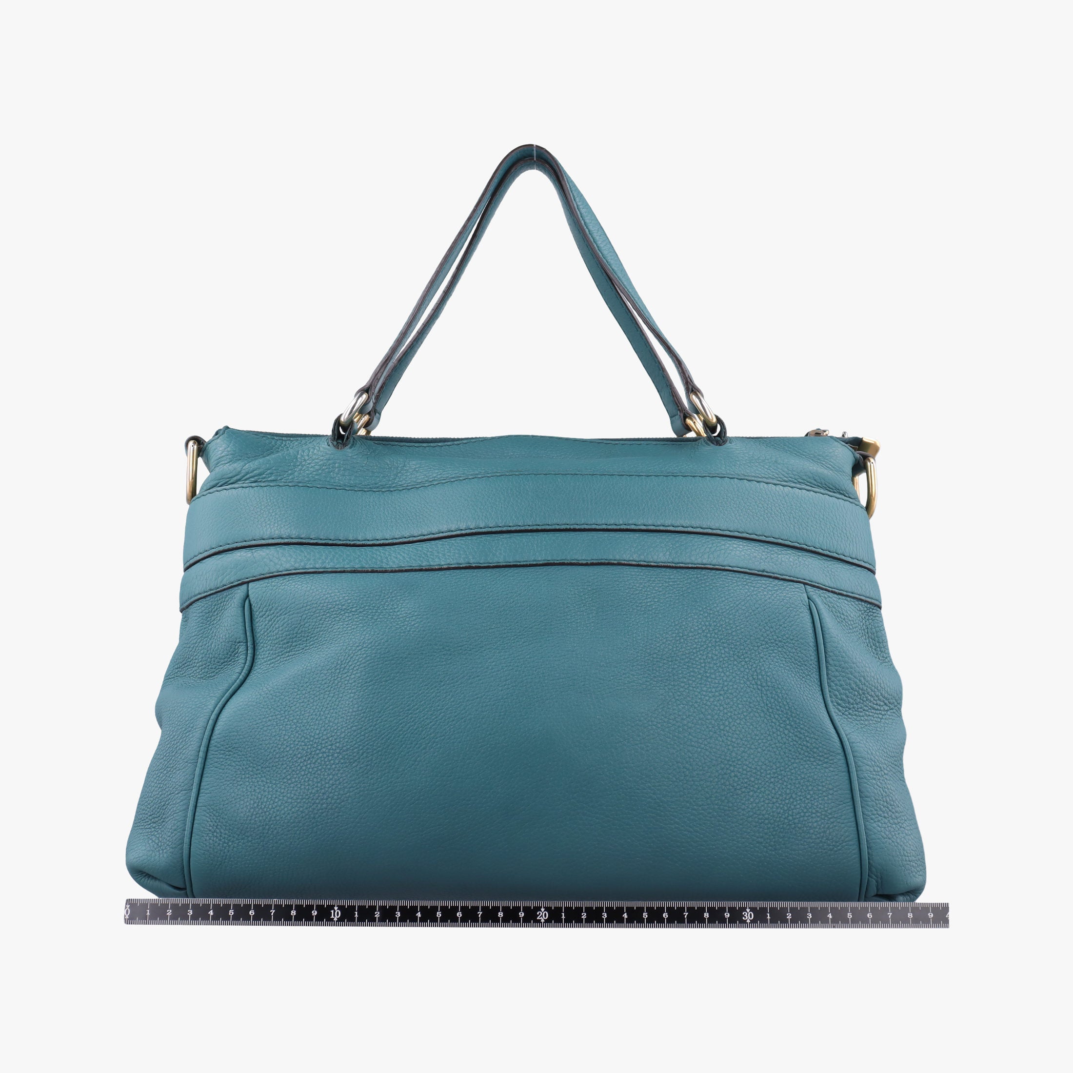 Pre-owned Gucci Ride Teal Leather 269963 shoulderbag | stylenewstar