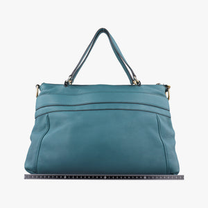 Pre-owned Gucci Ride Teal Leather 269963 shoulderbag | stylenewstar