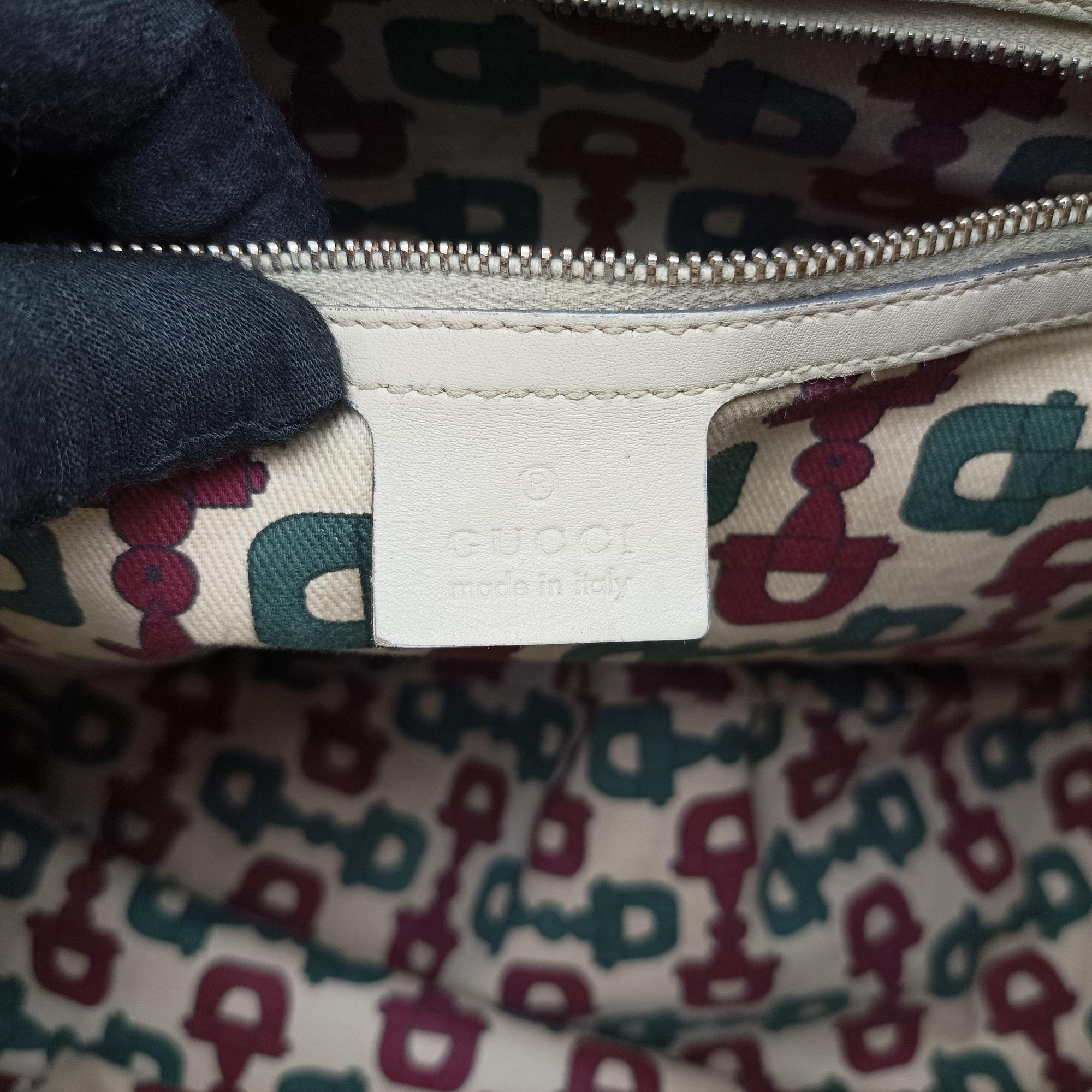 Pre-owned Gucci Bamboo White Leather 169976 shoulderbag | stylenewstar