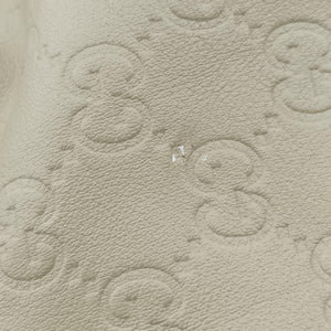 Pre-owned Gucci Bamboo White Leather 169976 shoulderbag | stylenewstar