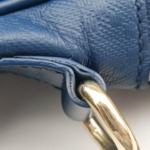 Vintage Gucci Diamante Blue Leather 208463 shoulderbag | stylenewstar