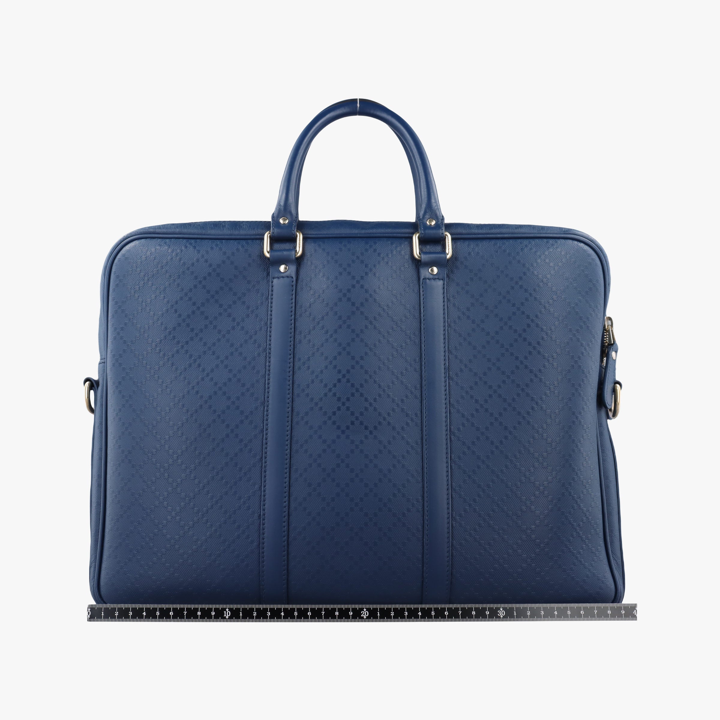 Vintage Gucci Diamante Blue Leather 208463 shoulderbag | stylenewstar