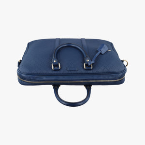 Vintage Gucci Diamante Blue Leather 208463 shoulderbag | stylenewstar
