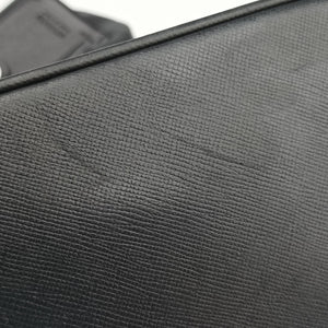 Pre-owned VERSACE Tote Black Leather  handbag | stylenewstar