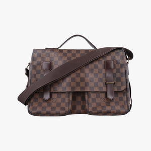Pre-owned Louis Vuitton BROADWAY EBENE Damier Canvas N42270 shoulderbag | stylenewstar