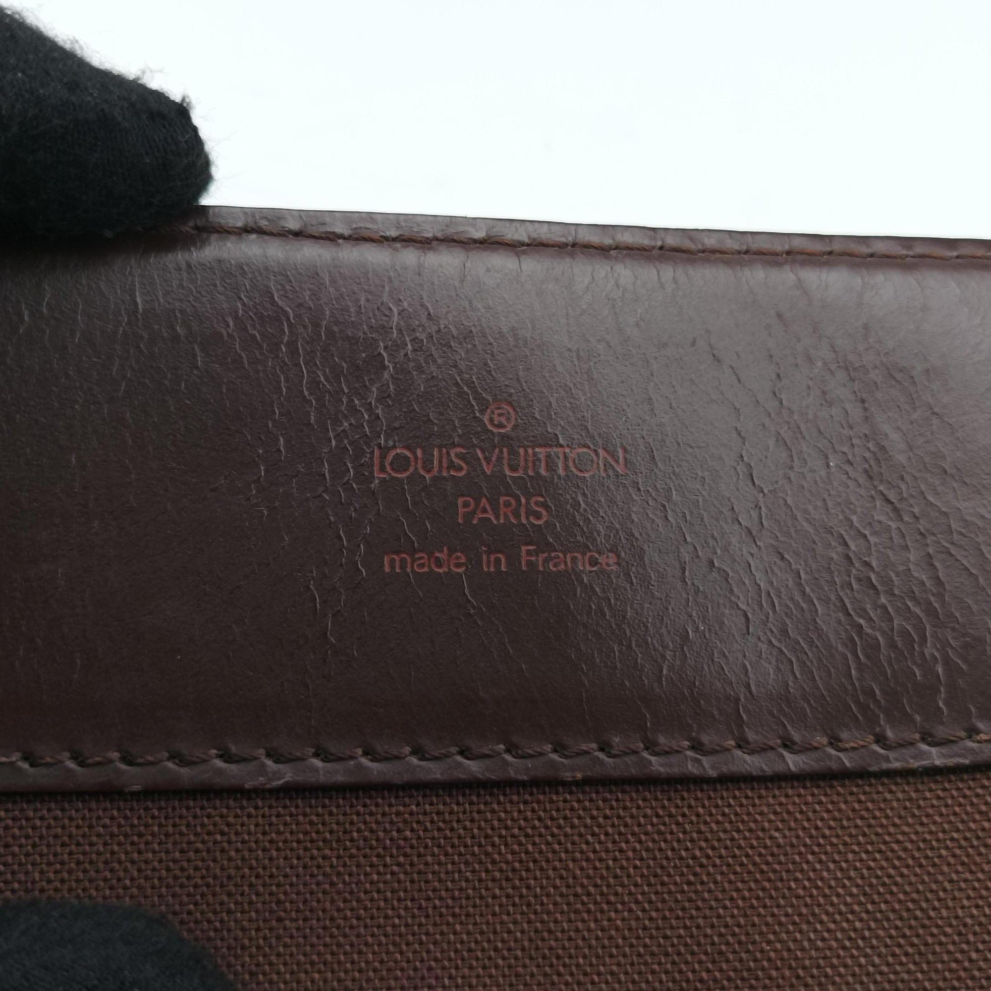Pre-owned Louis Vuitton BROADWAY EBENE Damier Canvas N42270 shoulderbag | stylenewstar
