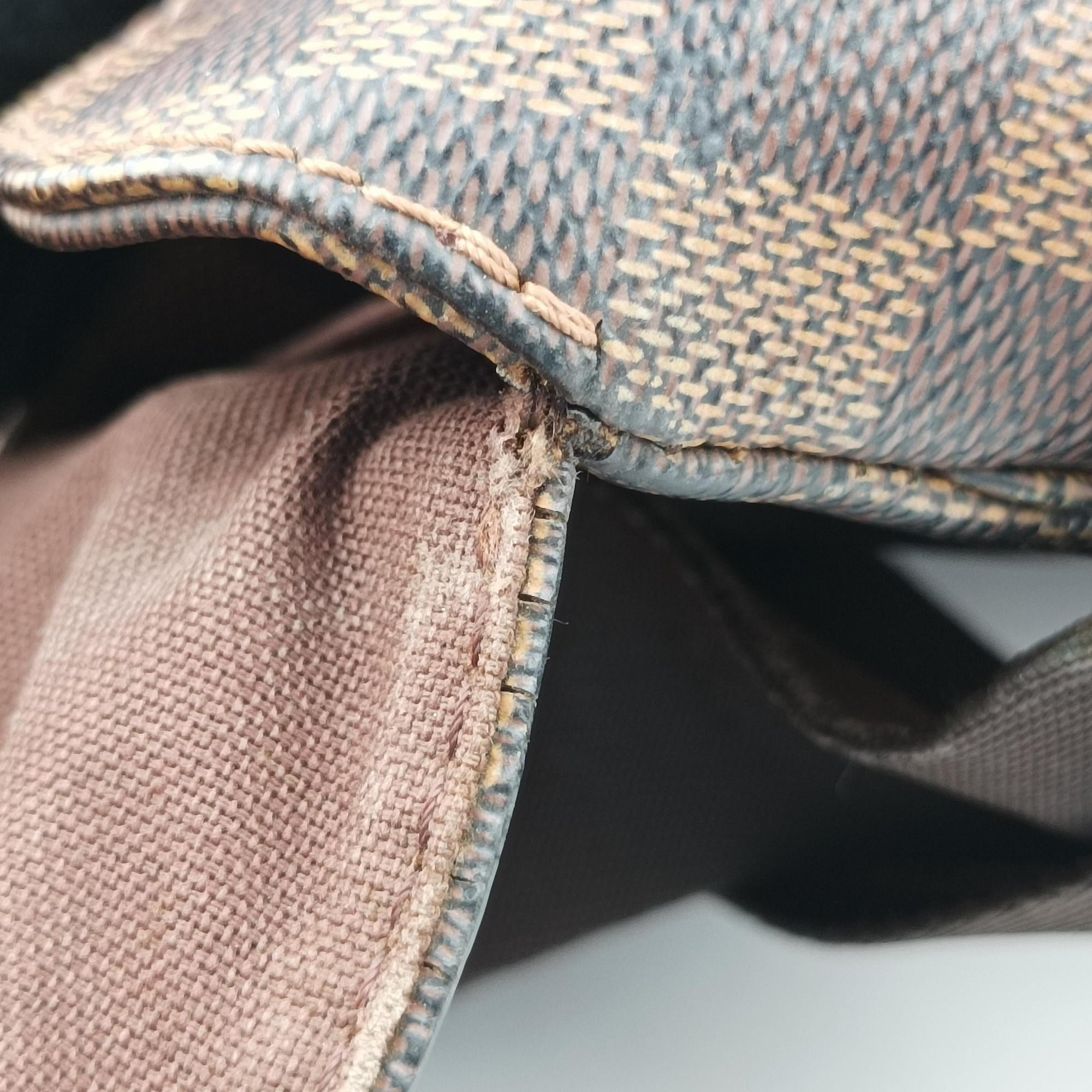 Pre-owned Louis Vuitton BROADWAY EBENE Damier Canvas N42270 shoulderbag | stylenewstar