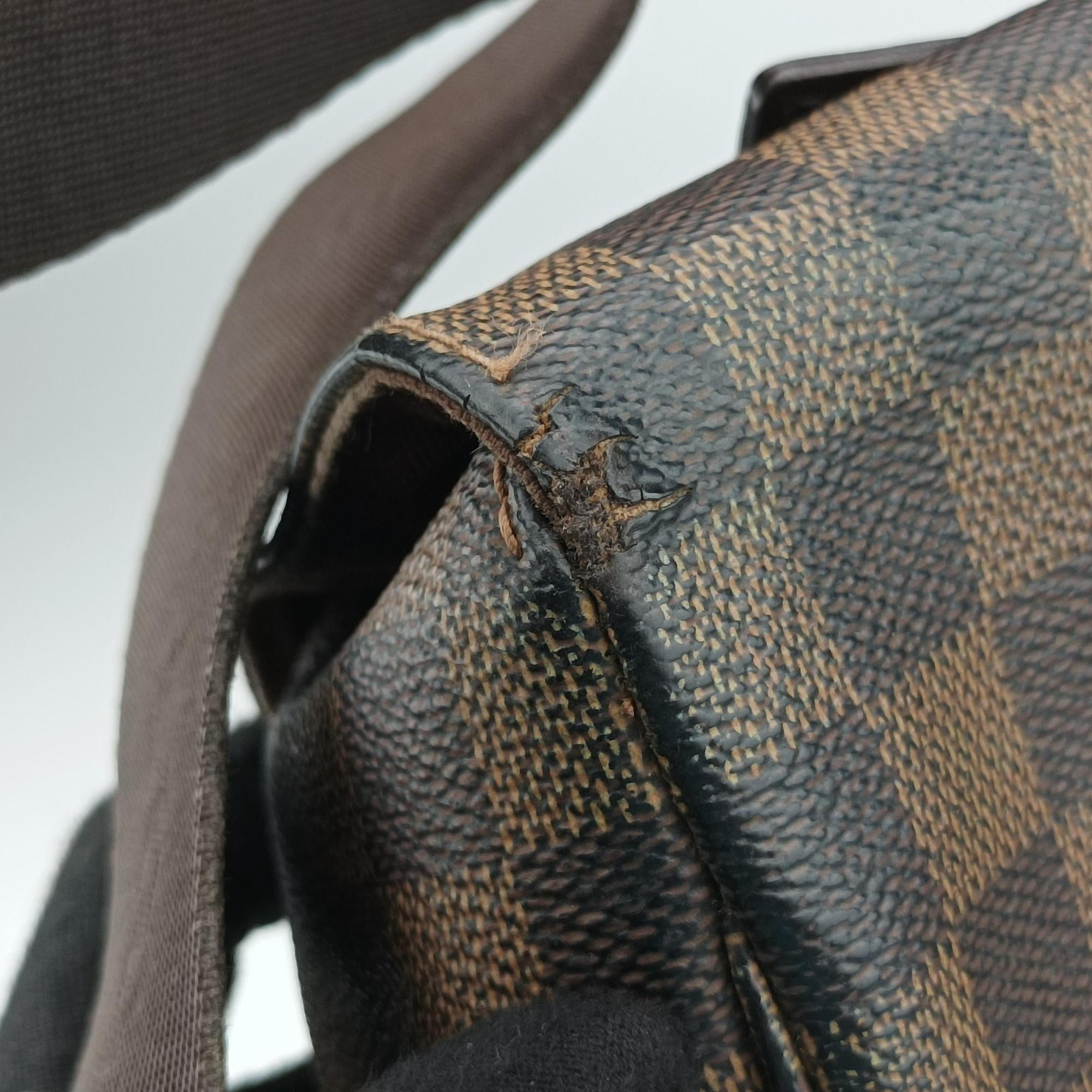 Pre-owned Louis Vuitton BROADWAY EBENE Damier Canvas N42270 shoulderbag | stylenewstar