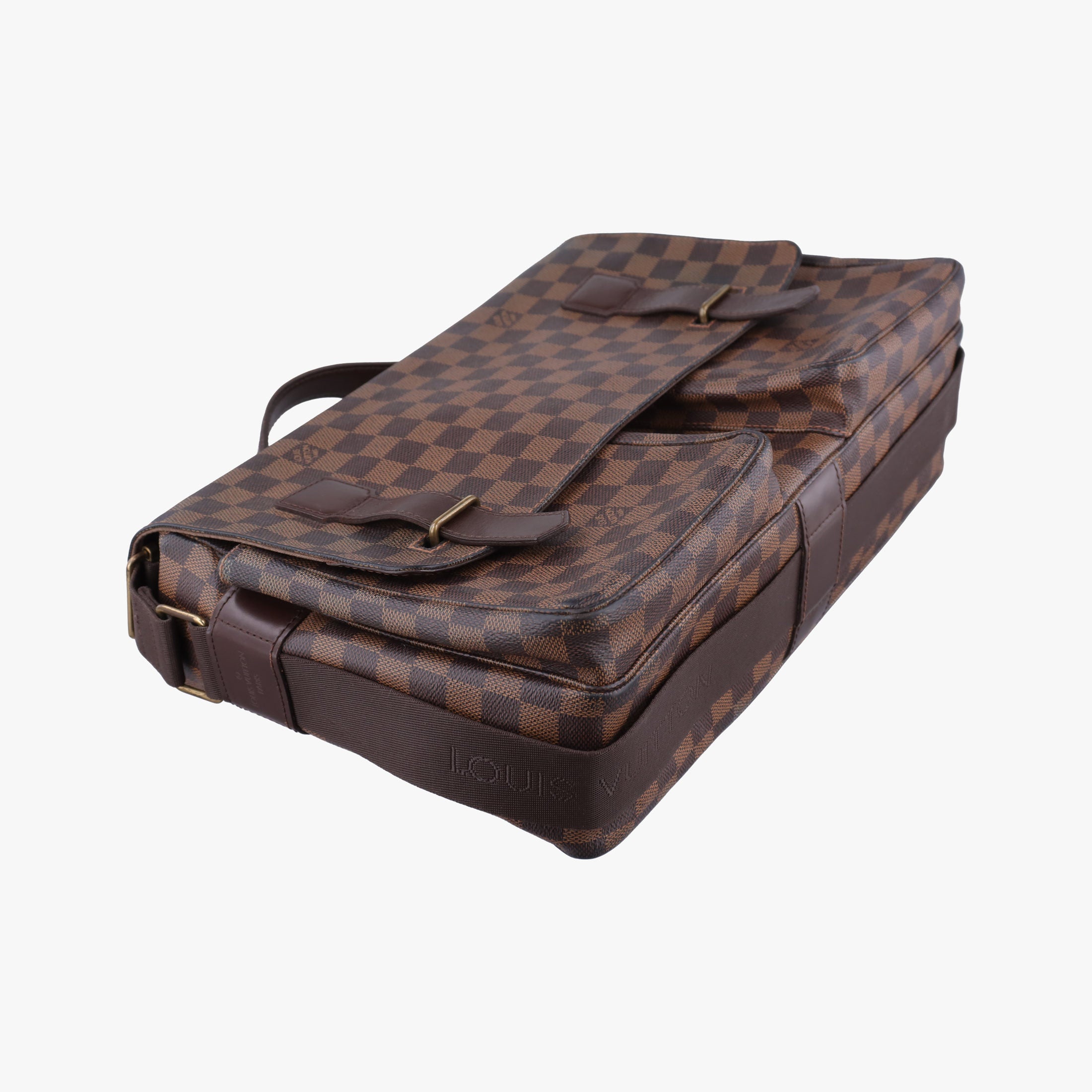 Pre-owned Louis Vuitton BROADWAY EBENE Damier Canvas N42270 shoulderbag | stylenewstar
