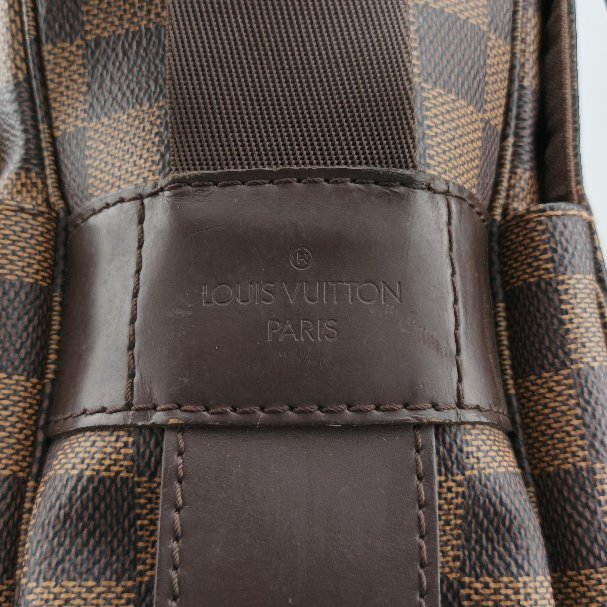 Pre-owned Louis Vuitton NAVIGLIO EBENE Damier Canvas N45255 shoulderbag | stylenewstar