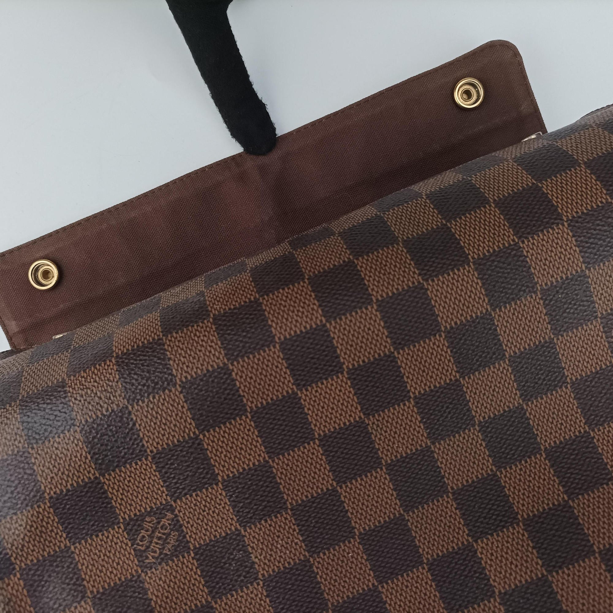 Pre-owned Louis Vuitton NAVIGLIO EBENE Damier Canvas N45255 shoulderbag | stylenewstar