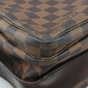 Pre-owned Louis Vuitton NAVIGLIO EBENE Damier Canvas N45255 shoulderbag | stylenewstar