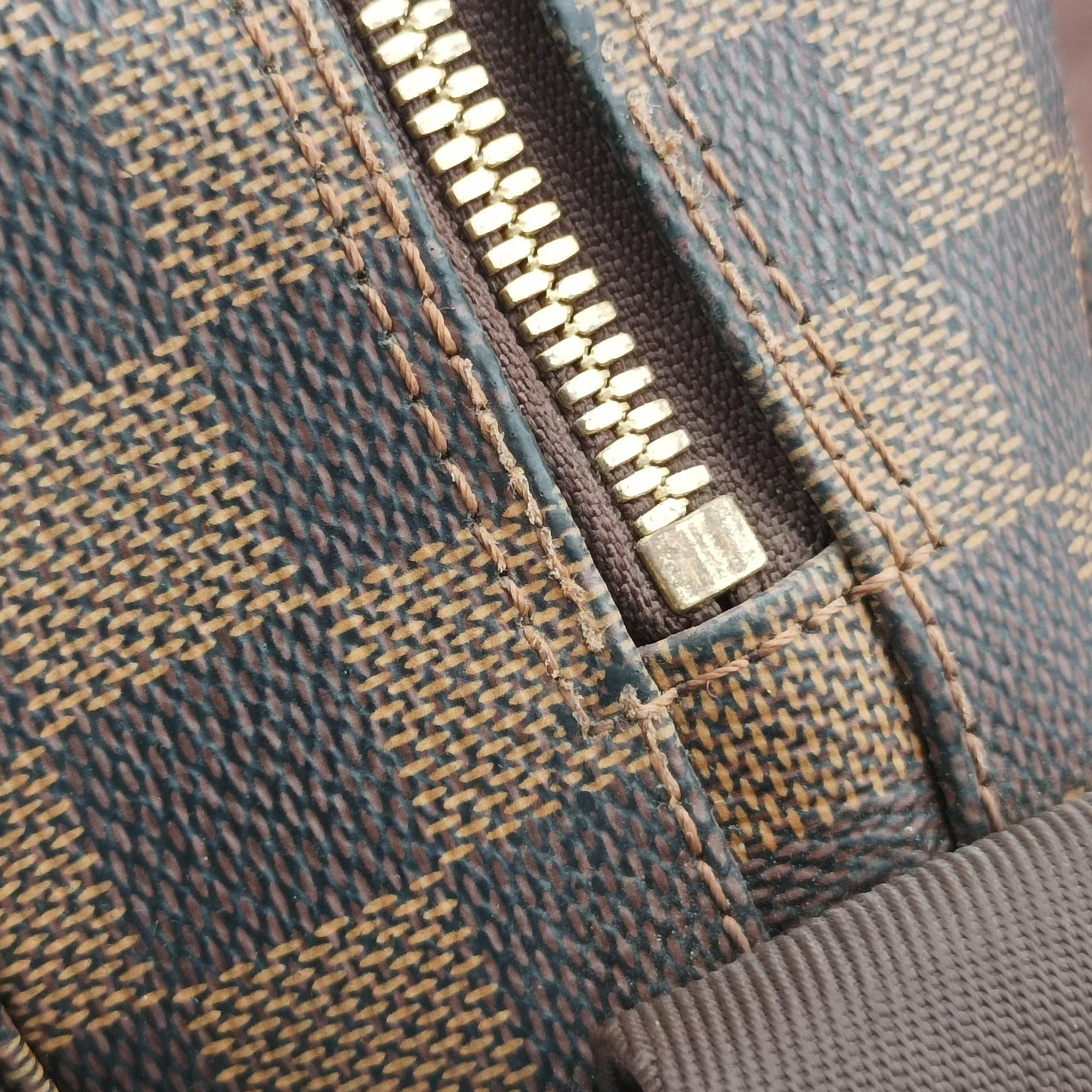 Pre-owned Louis Vuitton NAVIGLIO EBENE Damier Canvas N45255 shoulderbag | stylenewstar