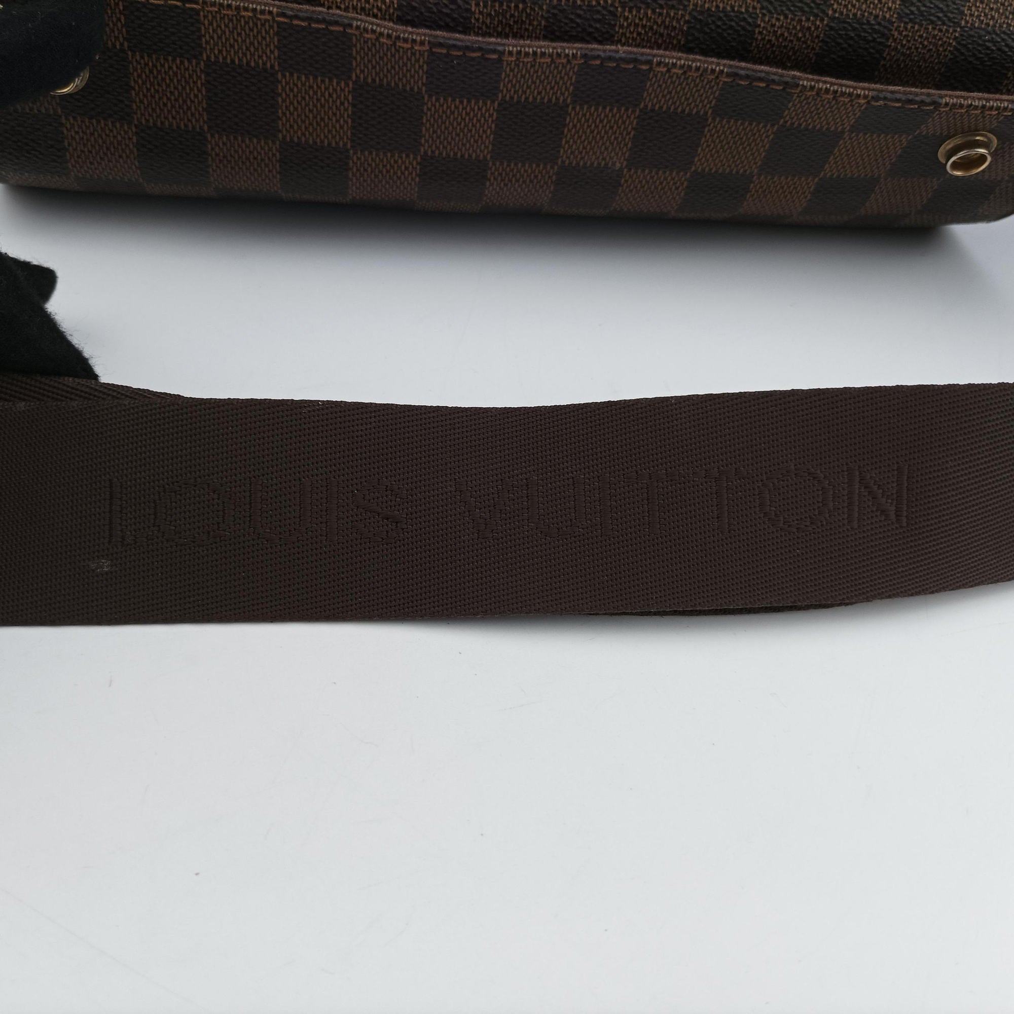 Pre-owned Louis Vuitton NAVIGLIO EBENE Damier Canvas N45255 shoulderbag | stylenewstar
