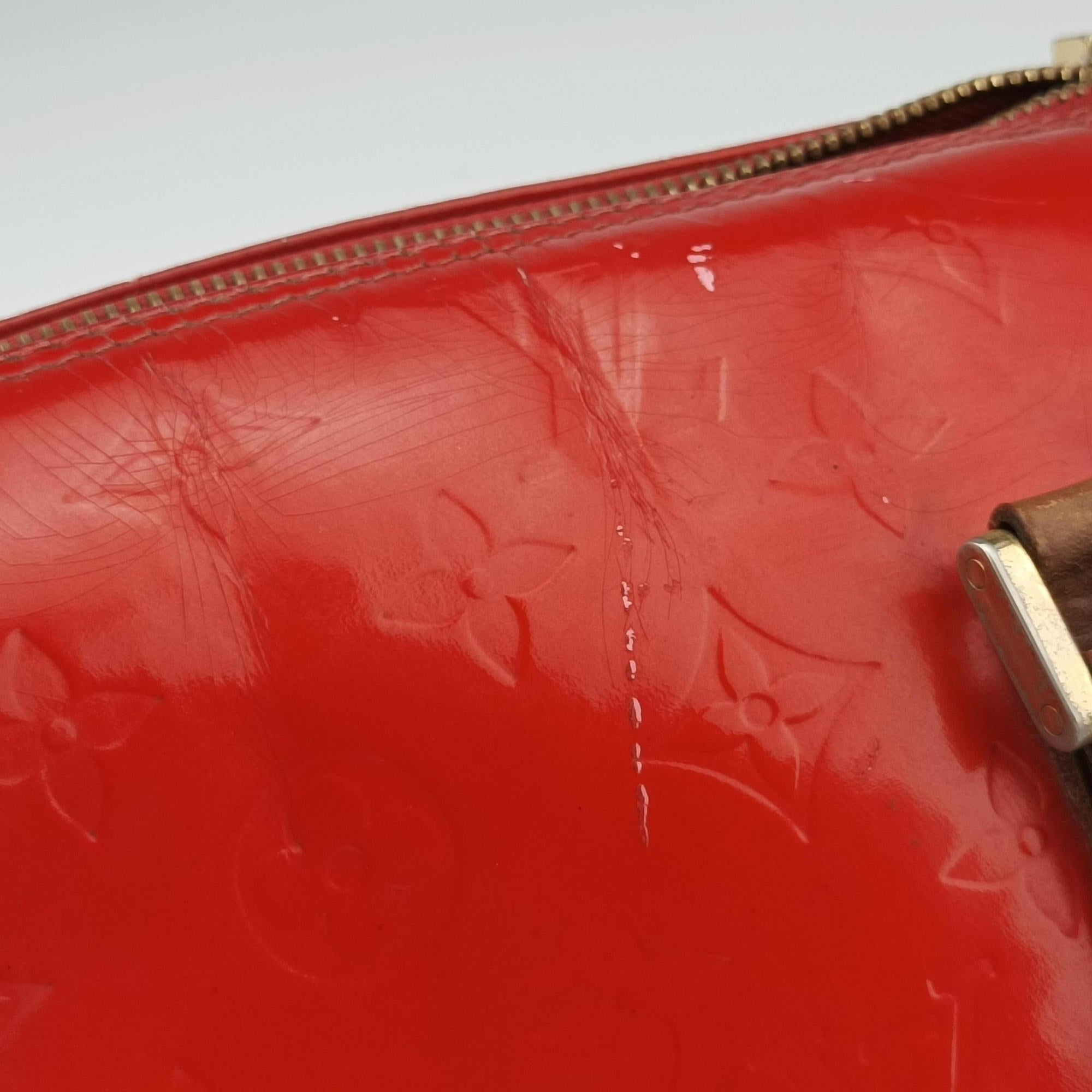 Secondhand Louis Vuitton Bedford Pomme d'Amour Vernis M91986 shoulderbag | stylenewstar