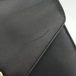 Secondhand Celine C bag Medium Black Leather  shoulderbag | stylenewstar