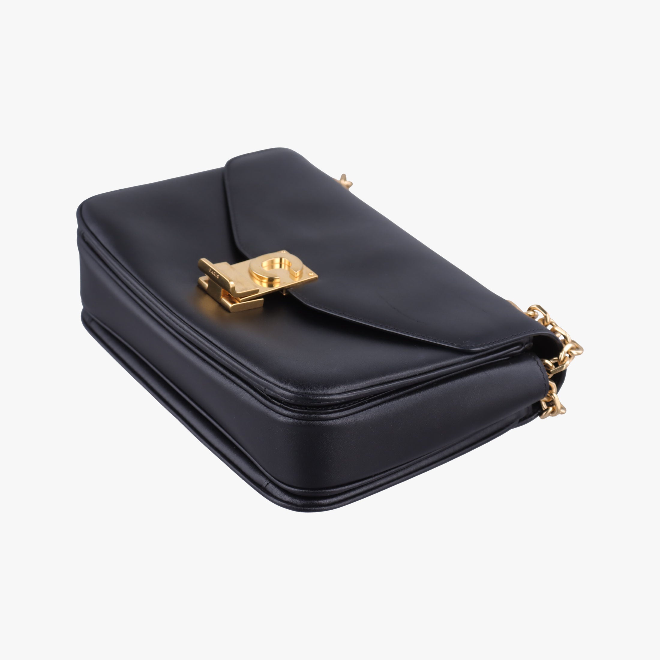 Secondhand Celine C bag Medium Black Leather  shoulderbag | stylenewstar