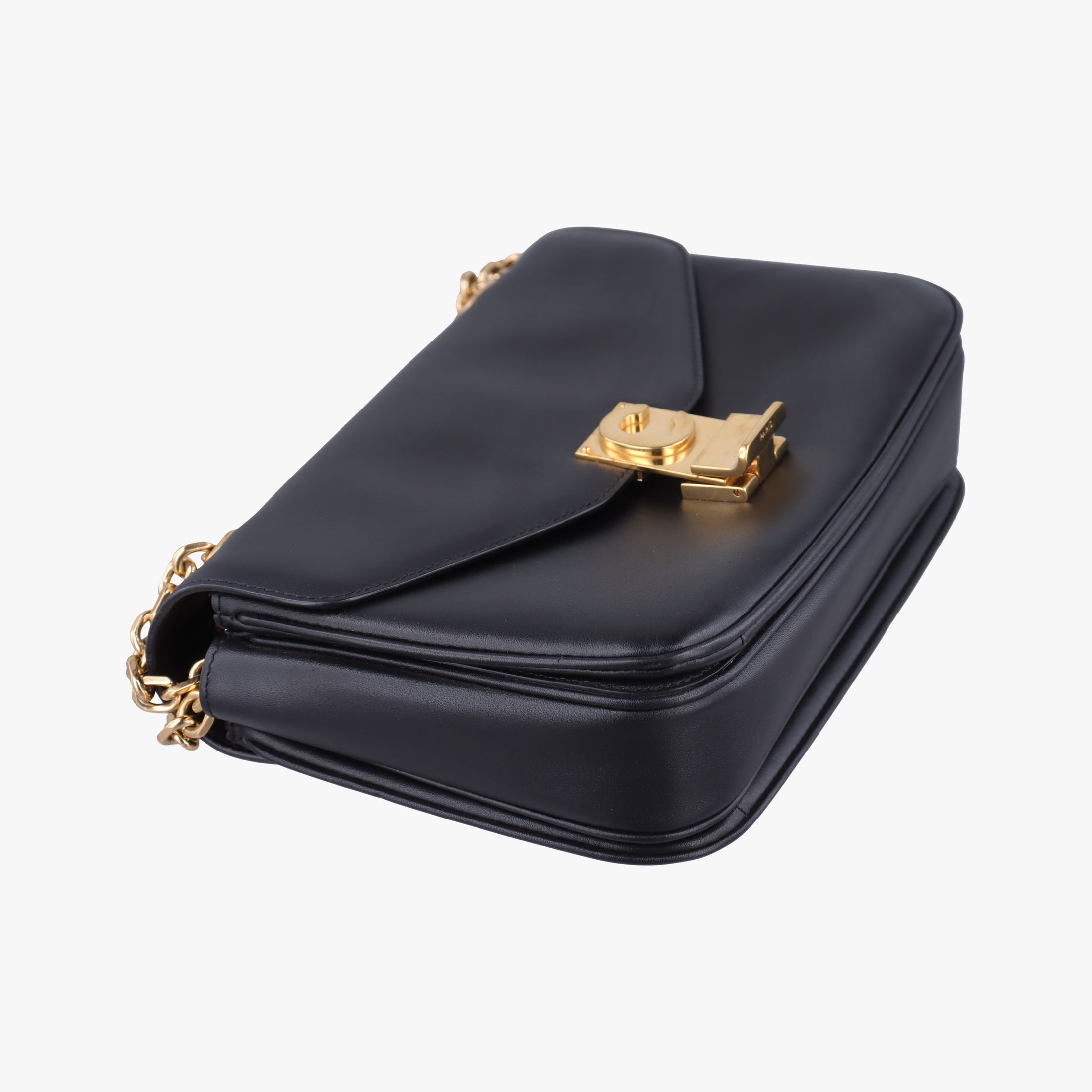 Secondhand Celine C bag Medium Black Leather  shoulderbag | stylenewstar