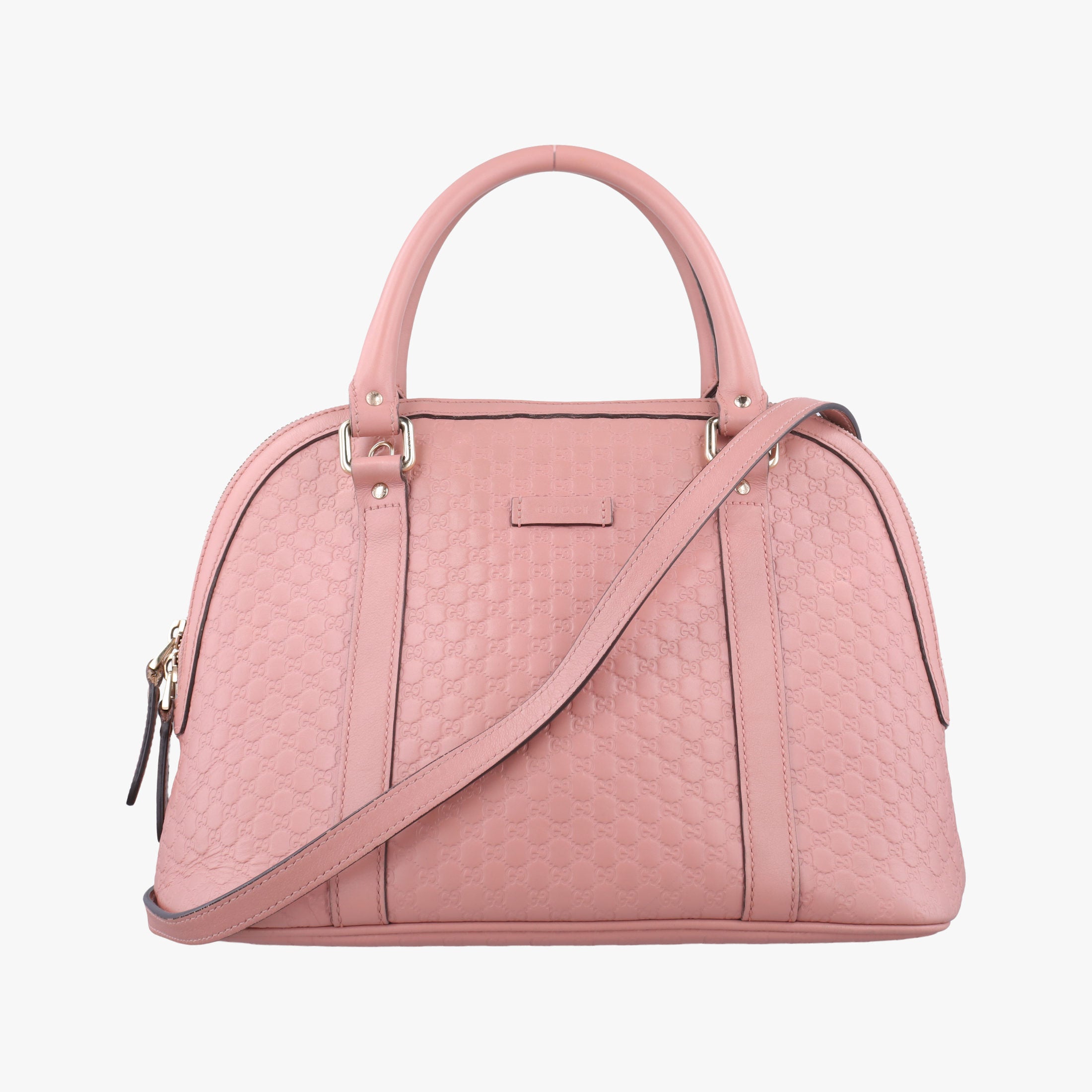 Secondhand Gucci Microguccissima Pink Leather 449663 shoulderbag | stylenewstar