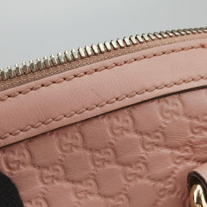 Secondhand Gucci Microguccissima Pink Leather 449663 shoulderbag | stylenewstar