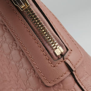 Secondhand Gucci Microguccissima Pink Leather 449663 shoulderbag | stylenewstar