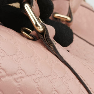 Secondhand Gucci Microguccissima Pink Leather 449663 shoulderbag | stylenewstar
