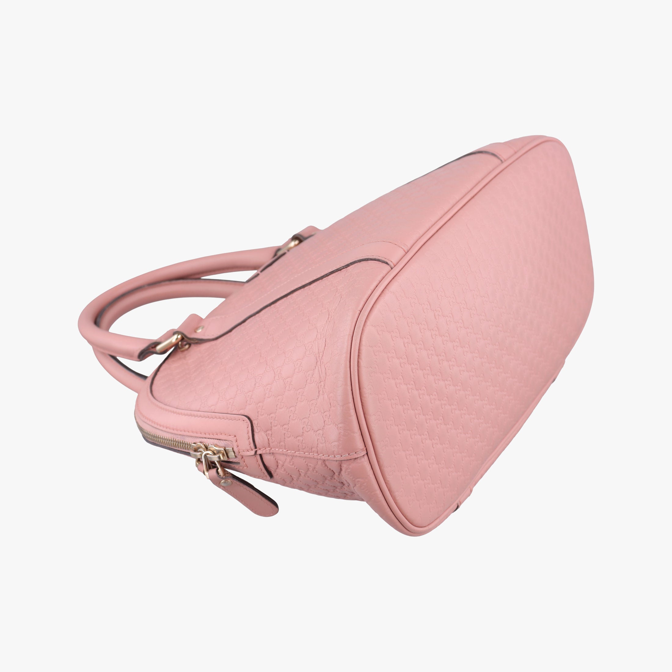 Secondhand Gucci Microguccissima Pink Leather 449663 shoulderbag | stylenewstar